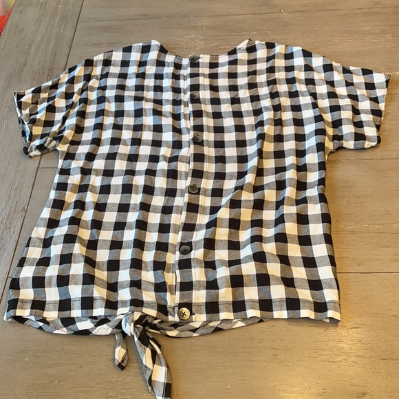 Women's madewell front tie top - Picture 2 of 2
